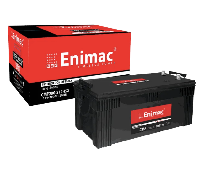 Ắc quy Enimac 12V 200AH CMF 200-210H52