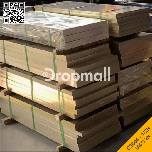 Đồng thau vàng tấm C3604 - H1/2 nửa cứng China Trung Quốc