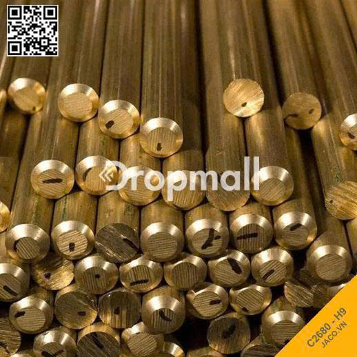 Đồng thau vàng tròn đặc C2680 - H9 China Trung Quốc