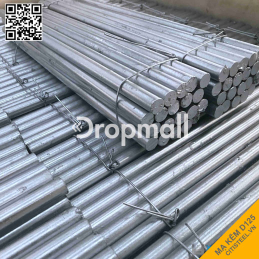 Thanh Thép Tròn Đặc D125 - Thép Mạ Kẽm
