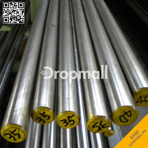 Thép Tròn Đặc S35C Chuốt Trắng - HNK