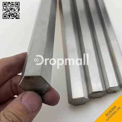 inox lục giác 304 H41 - H100 hàng Ấn Độ - india