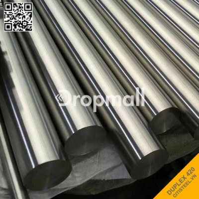Thép tròn đặc không gỉ Siêu Crom Super Duplex 420 / SS420 - HNK