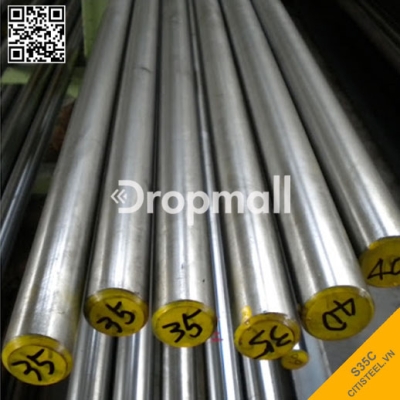 Thép Tròn Đặc S35C Chuốt Trắng - HNK