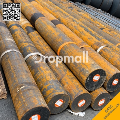Thép Tròn Đặc S45C Phi Lớn China Trung Quốc